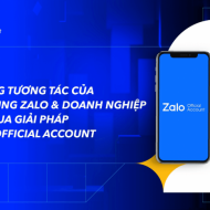 Báo cáo xu hướng tương tác giữa người dùng Zalo và doanh nghiệp thông qua Zalo Official Account