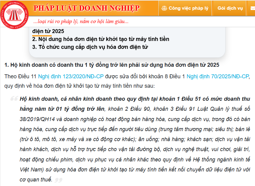 thuế doanh nghiệp 2025